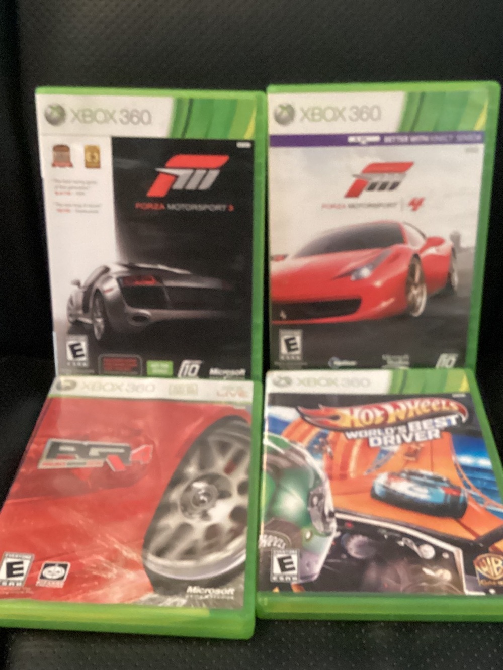 Racing Game Bundle - Green Cases with Mixed Covers